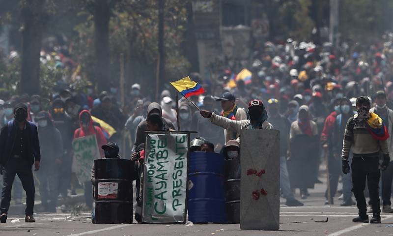 La Policía reporta 80 detenidos por protestas / Foto: EFE