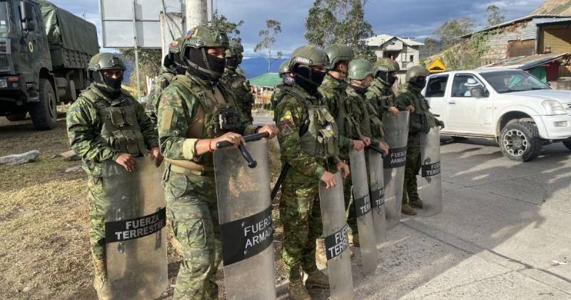 Las protestas han dejado más de 50 heridos y más de cien detenidos / Foto: cortesía FF.AA.