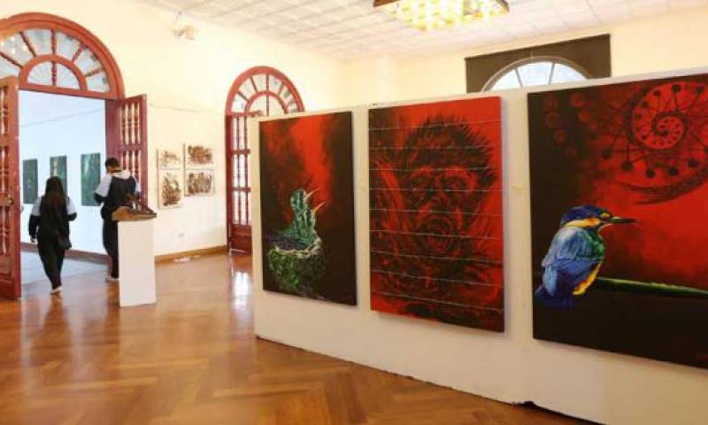 Retratos, paisajes y escenas de la vida cotidiana y la cultura amazónica plasmadas bajo la óptica de una diversidad de miradas creativas se revelan en la muestra ‘Tawina’. Foto: El Comercio