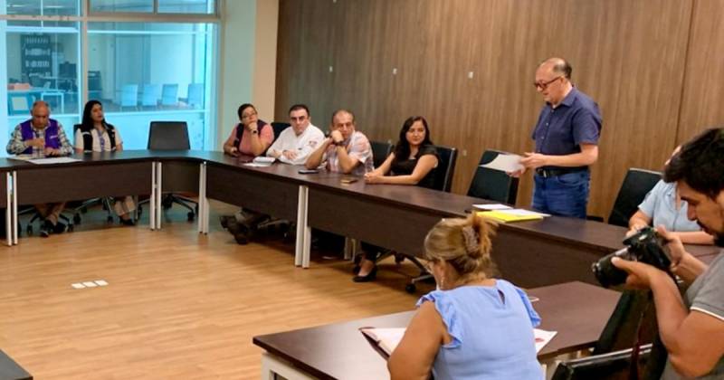 El viceministro de Infraestructura y Transporte (MIT), Alex Villacrés, estuvo en Sucumbíos / cortesía MIT