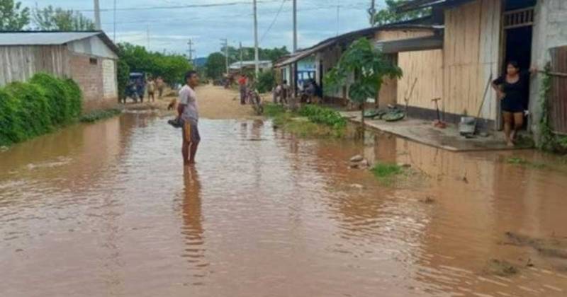 El Indeci precisó que las personas afectadas pernoctan en viviendas de familiares / Foto: cortesía 
