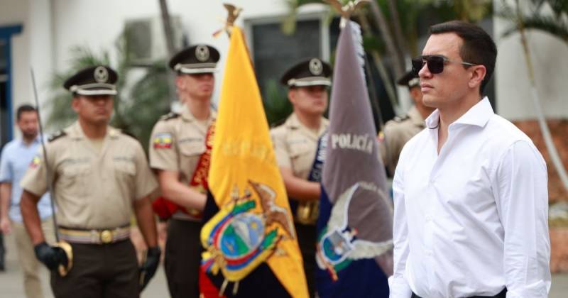 Noboa había anunciado el 5 de agosto siete preguntas para el referéndum / Foto: cortesía Presidencia