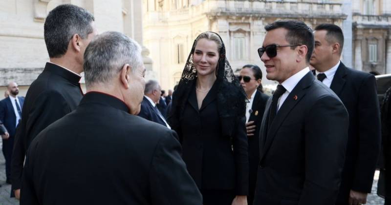 El papa hizo un encendido llamamiento a la unidad en la iglesia y la paz en un mundo / Foto: cortesía Presidencia