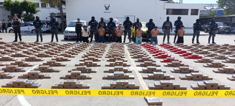 Ecuador se ha convertido en los últimos años en un paso importante para el tráfico de esa droga/ Foto: cortesía