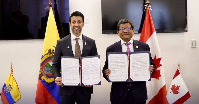 El acuerdo fortalecerá el comercio bilateral y generará nuevos espacios de crecimiento para productores, exportadores y empresarios ecuatorianos / Foto: cortesía Cancillería