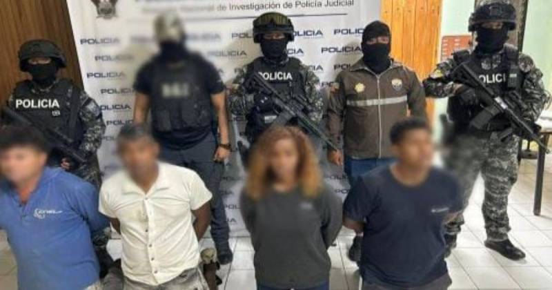El hallazgo que facilitó el arresto de cuatro integrantes del grupo / Foto: cortesía Policía Nacional