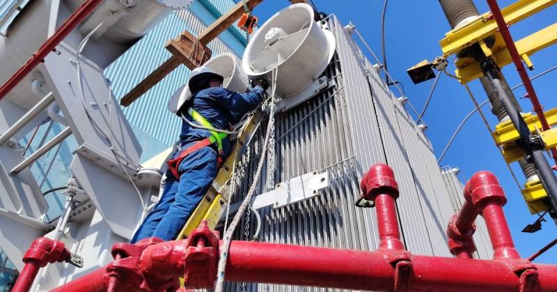 La Central Termoeléctrica Trinitaria volvió a operar / Foto: cortesía MAE