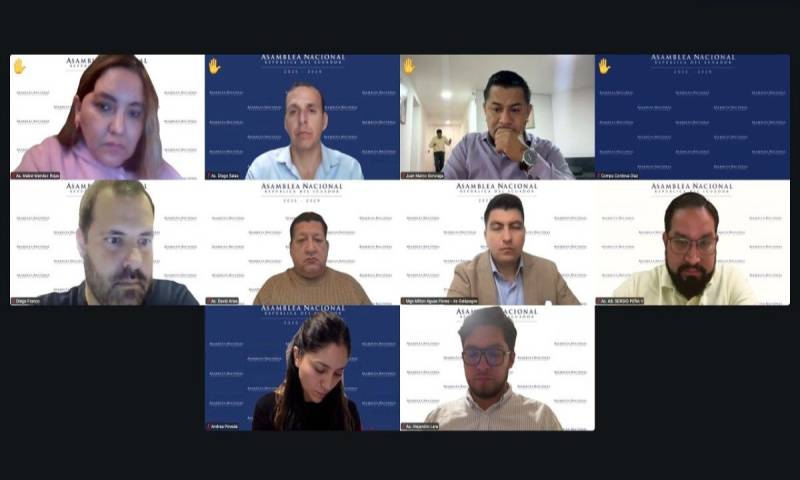 Con ocho votos favorables y dos en contra, el informe fue aprobado y será remitido al Pleno  / Foto: cortesía Asamblea Nacional