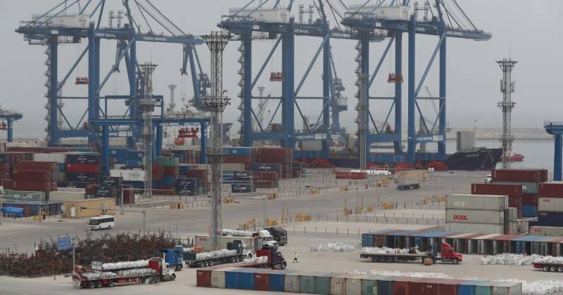 El puerto de Chancay fue construido en Perú por la naviera estatal china Cosco / Foto: EFE