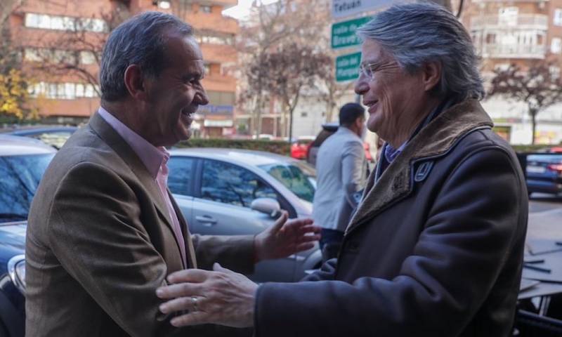 El encuentro con Allamand sirvió para analizar los desafíos del Ecuador en relación con la XXIX Cumbre Iberoamericana / Foto: cortesía Presidencia