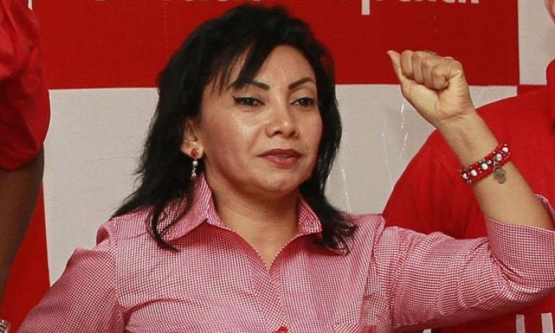 Expresidenta de la Unión Nacional de Educadores y legisladora alterna por el extinto Movimiento Popular Democrático (MPD). Foto: Expreso