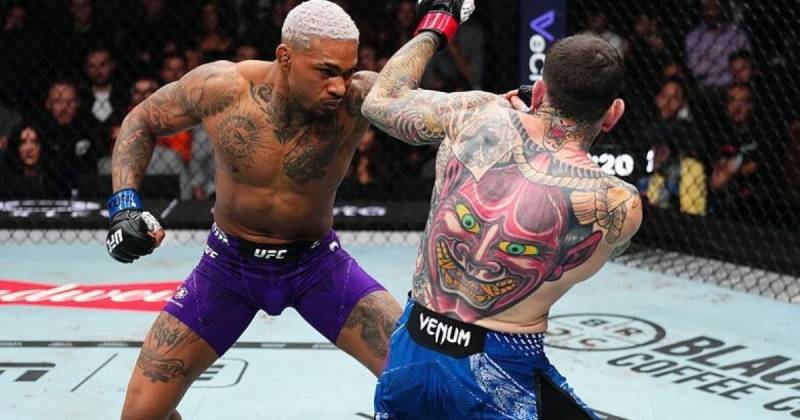 La UFC le otorgó el ‘Performance of the Night’ junto con un bono de $ 50.000, su tercero consecutivo / Foto: cortesía UFC