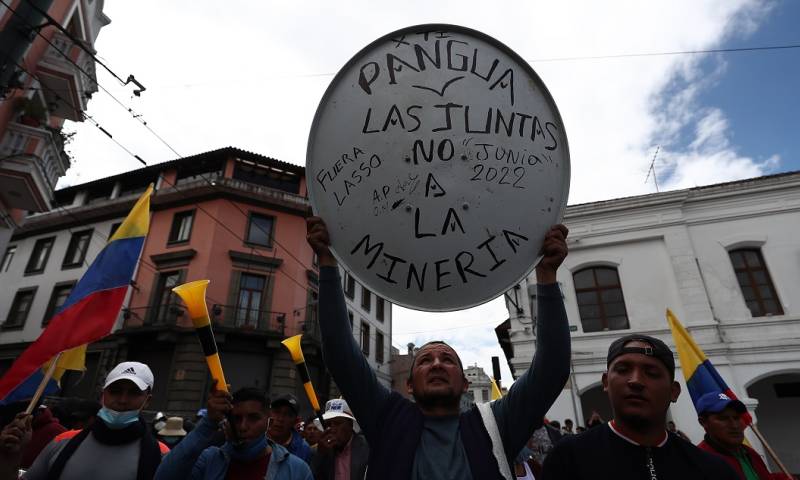 Indígenas aceptaron reunirse con Gobierno tras 15 días de protestas / Foto: EFE