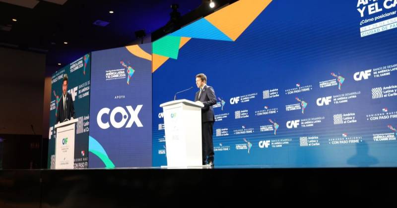 Las inversiones fueron anunciadas por el presidente ejecutivo de Cox, Enrique Riquelme / Foto: cortesía CAF