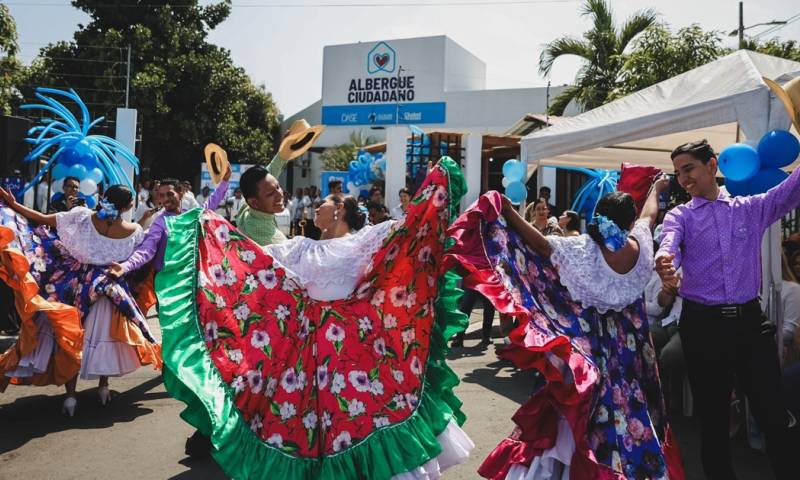 El albergue Ciudadano Municipal está situado en la cooperativa Autoridad Portuaria / Foto: cortesía Municipio de Guayaquil