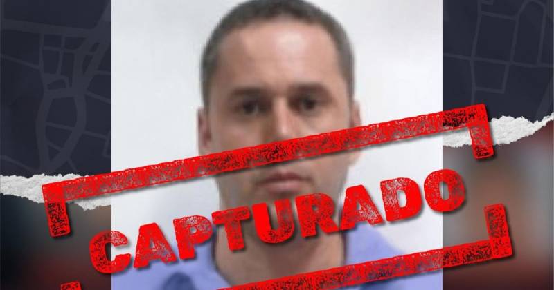 Gjika, de 47 años, se encontraba prófugo de la Justicia ecuatoriana / Foto: cortesía Ministerio del Interior