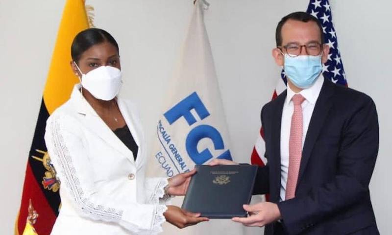 Estados Unidos apoya a Ecuador de diversas maneras en la lucha contra el crimen organizado / Foto: Fiscalía General