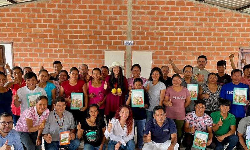 Ellos forman parte de la Comunidad de Aprendizaje implementada por el Ministerio de Agricultura y Ganadería (MAG) / Foto: cortesía Ministerio de Agricultura