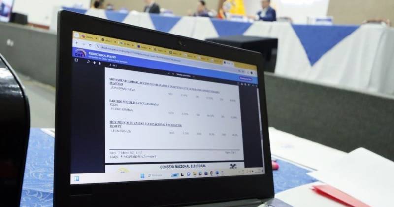 La diferencia entre ambos candidatos es de apenas 19.751 papeletas actualmente / Foto: cortesía CNE