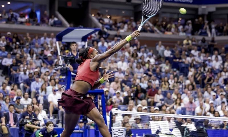 Gauff derrotó a la bielorrusa Aryna Sabalenka y se coronó en el Abierto de Estados Unidos conquistando su primer 'Grand Slam' / Foto: EFE