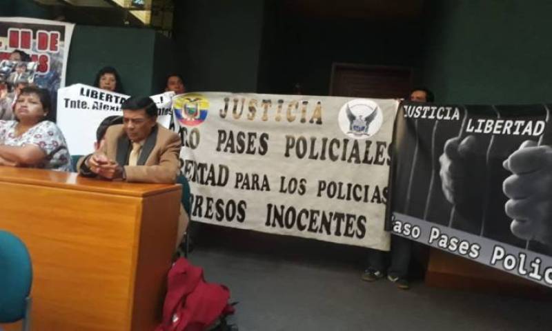 Al acto no asistió ningún representante del actual Consejo de la Judicatura. Foto: Expreso