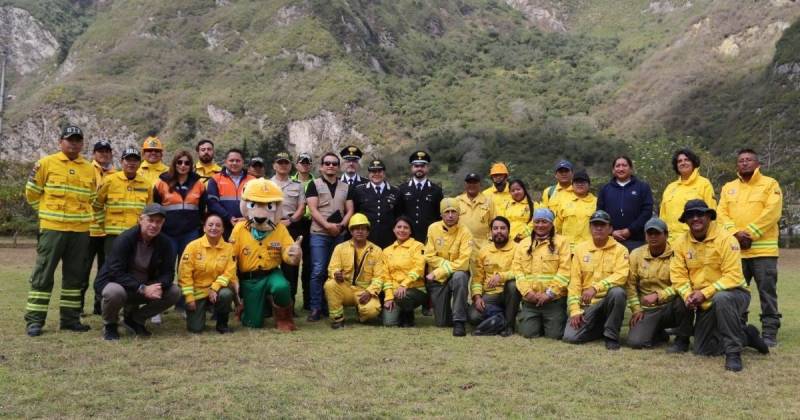 La delegación italiana presentó el innovador ‘Dispositivo de Manejo Integral del Fuego en Áreas Protegidas’ / Foto: cortesía MAE