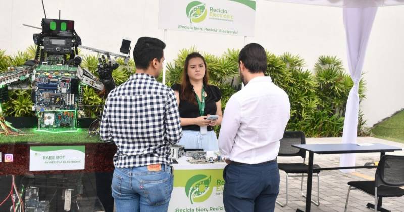 El evento incluyó también el ‘Marketplace de Sostenibilidad’, un espacio de exhibición / Foto: cortesía