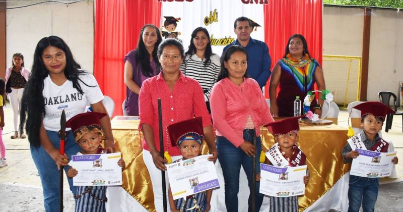 El MIES atiende a 9.249 niños de entre 0 y 3 años en esta provincia amazónica./ Foto: cortesía MIES