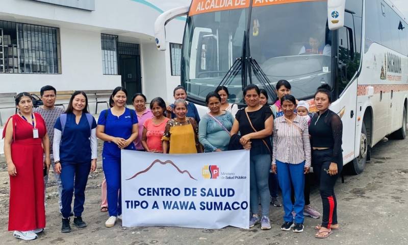 Las pruebas se llevaron a cabo en el Centro de Salud Archidona / Foto: cortesía Ministerio de Salud