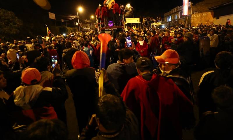 Ecuador acumula 78.000 barriles de petróleo sin producir por las protestas / Foto: EFE
