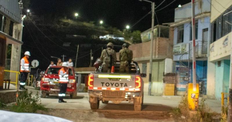 La provincia de Pataz está actualmente bajo el control de las Fuerzas Armadas / Foto: cortesía Ejército de Perú