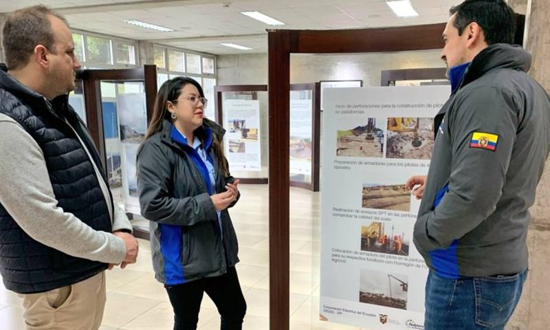 Principales noticias de Ecuador hoy - 5 de febrero de 2024 / Foto: cortesía Ministerio de Energía 