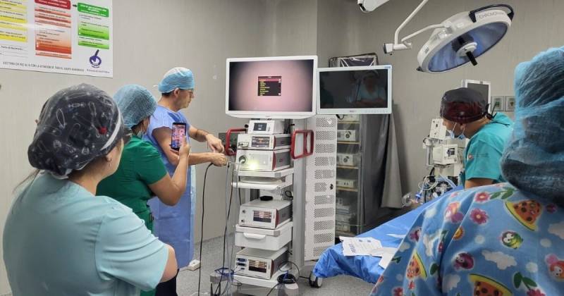 Torres laparoscópicas fueron entregadas en Macas, Méndez, Limón Indanza y Gualaquiza / Foto: cortesía Ministerio de Salud