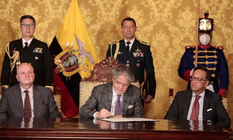 Las autoridades nombradas por el Jefe de Estado son: Marco Mena en Pastaza, Alirio Grefa en Napo y Fernando Chalampuente en Imbabura / Foto: cortesía Guillermo Lasso