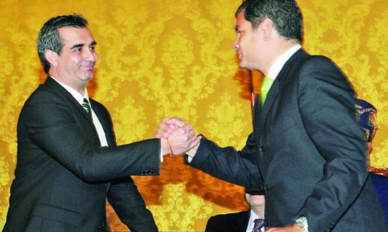 Gustavo Jalkh fue secretario particular del expresidente Rafael Correa. Foto: La Hora