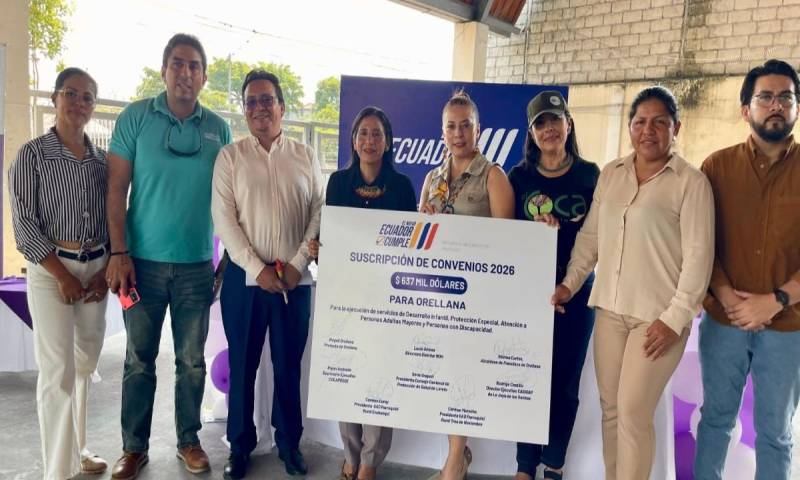 La iniciativa permitirá beneficiar a más de 2.700 personas / Foto: cortesía Ministerio de Desarrollo Humano