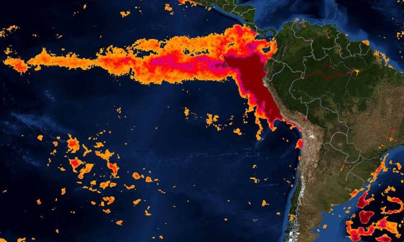 Este fenómeno climático podría desarrollarse en Ecuador a partir del segundo semestre de 2023/ Foto: cortesía Patricio Valderrama