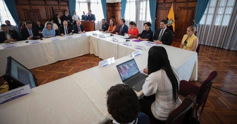 El Gobierno ecuatoriano instaló la Mesa de Asistencia Técnica y Cooperación Internacional / Foto: cancillería 