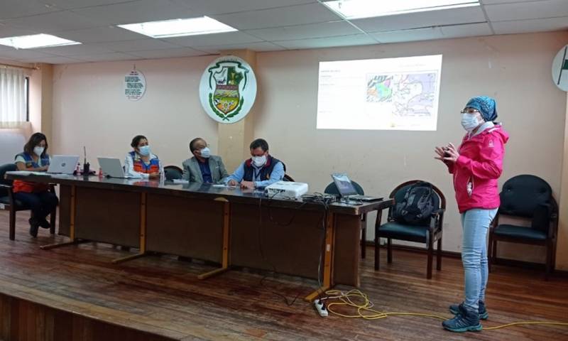 IIGE socializa resultados de estudio realizado en el cantón Chunchi / Foto IIGE