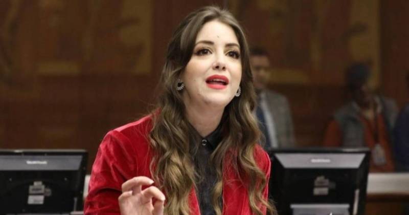 Mónica Palacios es asambleísta de la Revolución Ciudadana (RC) / Foto: cortesía Asamblea Nacional