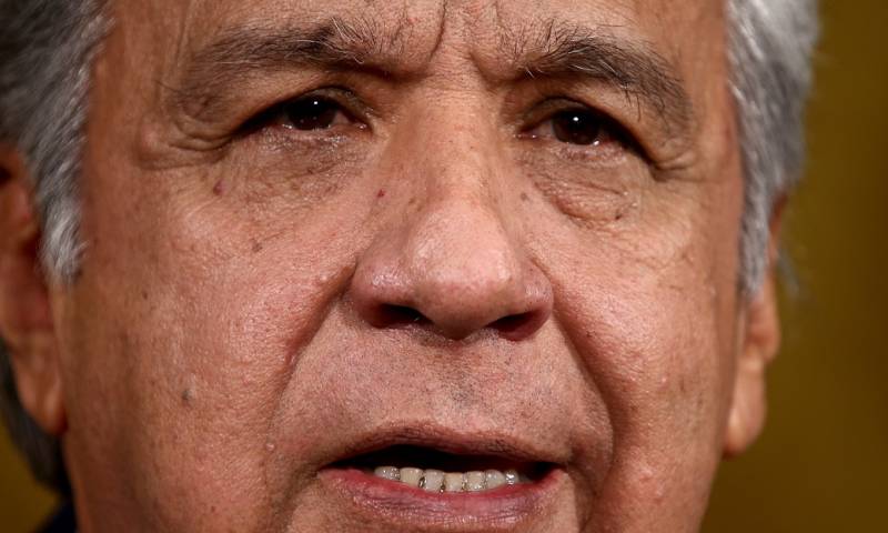 La Defensoría del Pueblo pide prohibir la salida de Lenín Moreno del país / Foto: EFE