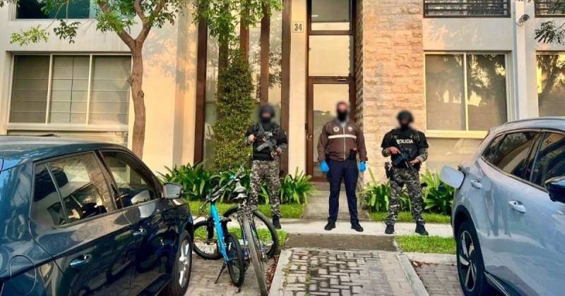 Los allanamientos se llevaron a cabo en Guayaquil y Samborondón / Foto: cortesía Fiscalía General