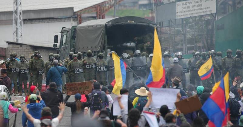 Hasta el momento, las protestas han dejado dos manifestantes fallecidos por disparos de armas de fuego / Foto: EFE