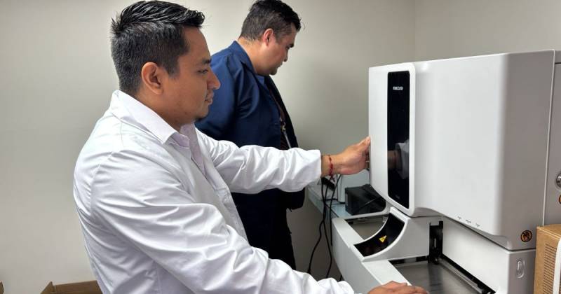 El Centro de Salud Tipo B Zamora incorporó tecnología moderna para el monitoreo de enfermedades de la sangre / Foto: cortesía Ministerio de Salud