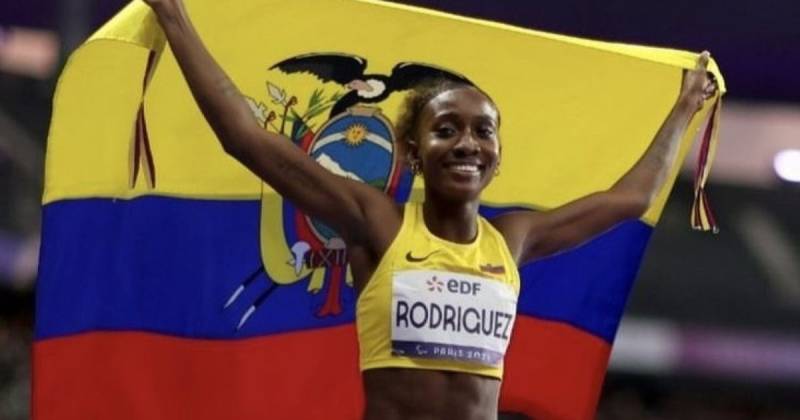 Kiara Rodríguez conquistó el oro en los 100 metros planos Campeonato Mundial de Paratletismo / Foto: cortesía Viceministerio del Deporte