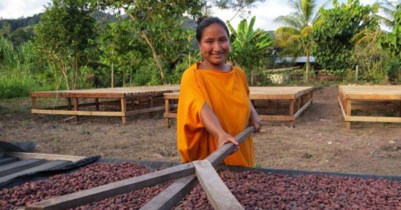 138 familias se reúnen para contabilizar los granos que forman parte de un sistema de préstamo entre vecinos / Foto: cortesía Agraria Perú