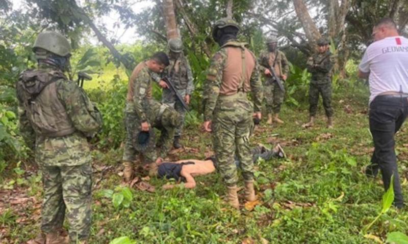 El 16 de mayo, 2022 se produjo un robo en el Batallón de Selva 55 Putumayo. 2 fusiles HK fueron robados / Foto: cortesía Subzona Policía Sucumbíos
