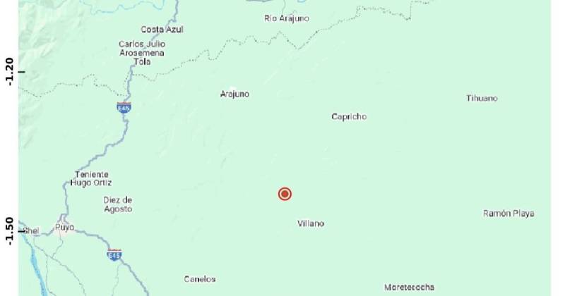 El sismo ocurrió a las 12:58 hora local / Imagen: cortesía IG