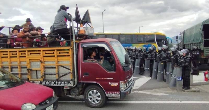 Esta alerta llega en la tercera semana de las protestas antigubernamentales en el país / Foto: cortesía Conaie