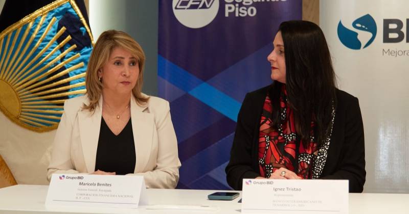 El ‘Programa de Financiamiento de Transporte Sostenible’ fue suscrito en las oficinas del BID en Quito / Foto: cortesía CFN